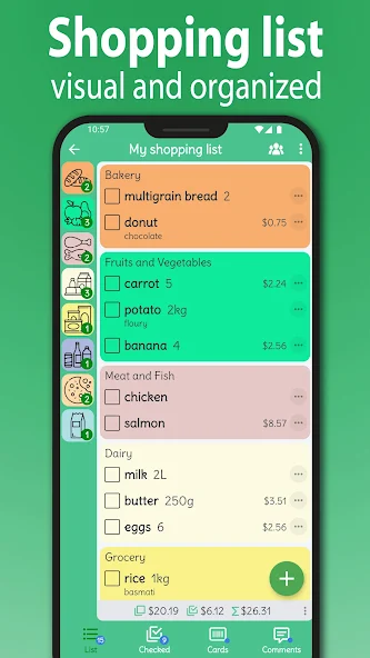 Shopping List - Listisy screenshot