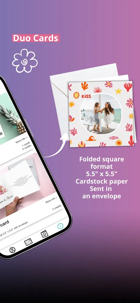 SimplyCards - custom postcard screenshot