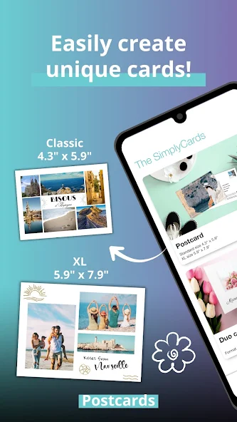 SimplyCards - postcards screenshot