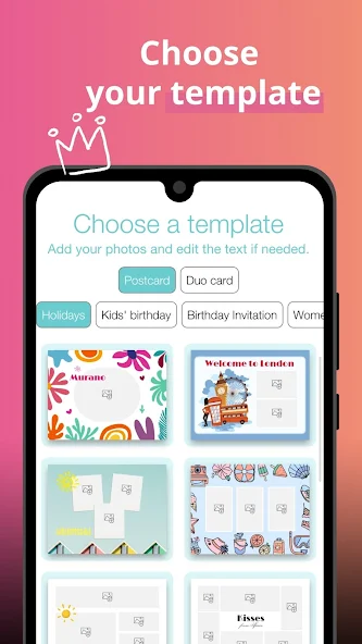 SimplyCards - postcards screenshot