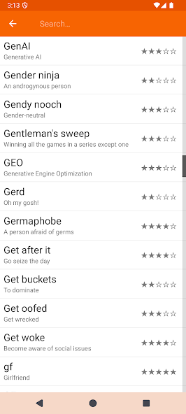 Slang Dictionary screenshot