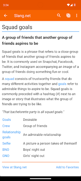 Slang Dictionary screenshot