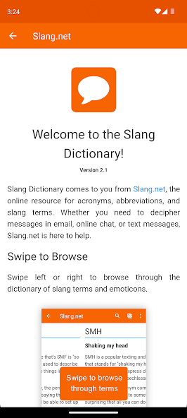Slang Dictionary screenshot