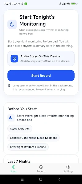 SleepWave: Sleep Monitor screenshot