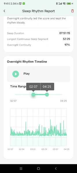 SleepWave: Sleep Monitor screenshot