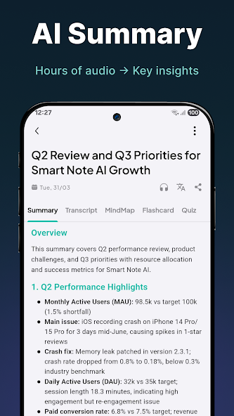 Smart Notes AI - Study Tool screenshot