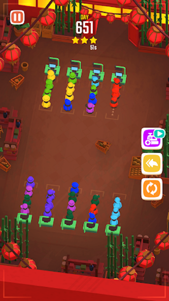Sort People Puzzle: 3D Sorter screenshot