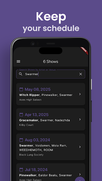 SoundTrack: Live Music Journal screenshot