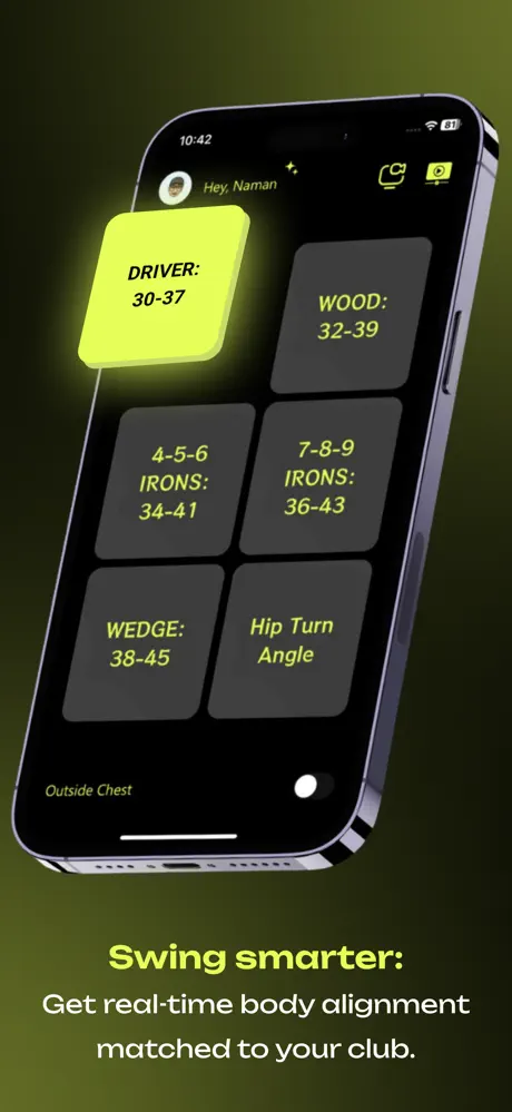 SpineAlign AI Golf Coach screenshot