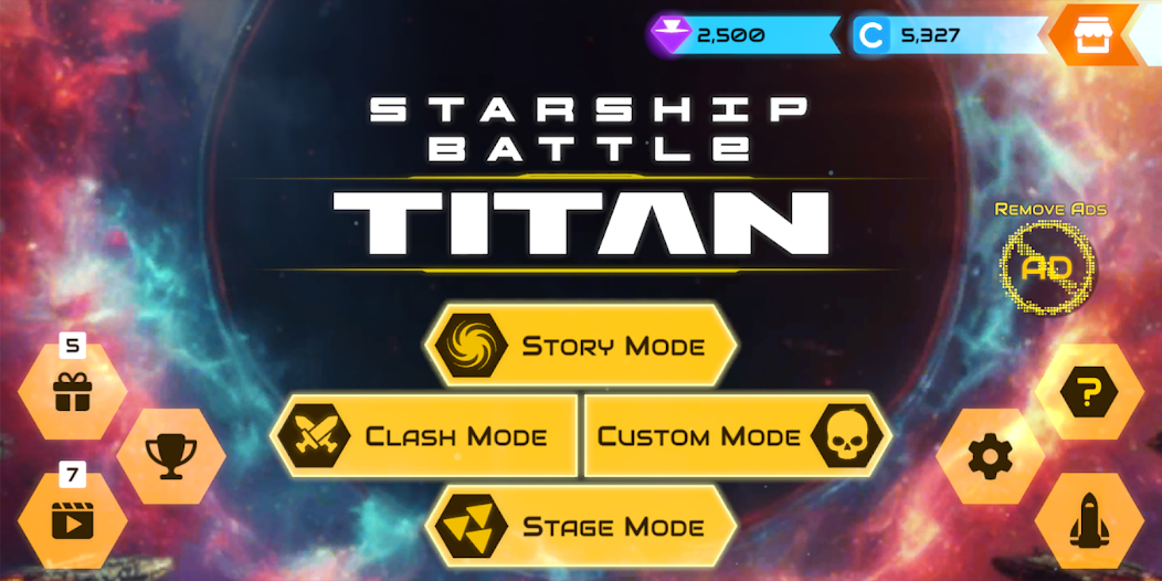 Starship Battle Titan screenshot