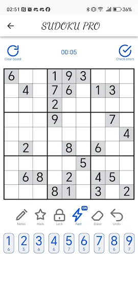 sudoku pro screenshot