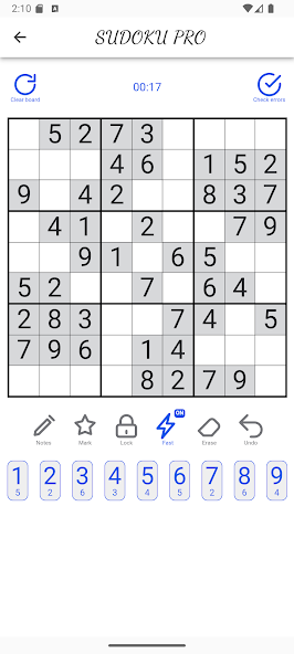 sudoku pro screenshot
