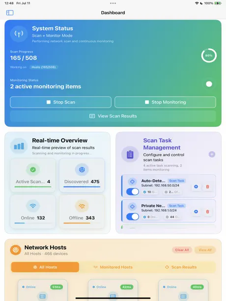 Super Ping for iOS screenshot