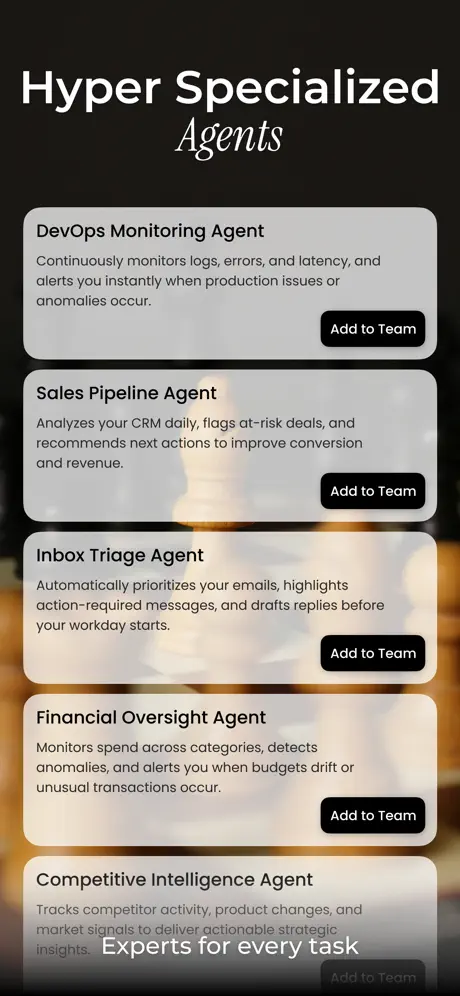 Supr -AI Workforce & Agents screenshot