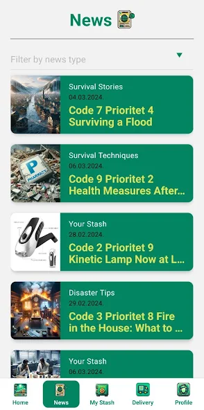 SurvStash screenshot