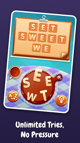 Sweet Words: Brain Puzzle Game screenshot