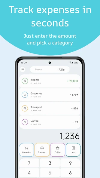 Tap Budget - Expense Tracker screenshot