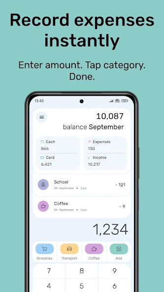 Tapzum: Expense Budget Tracker screenshot