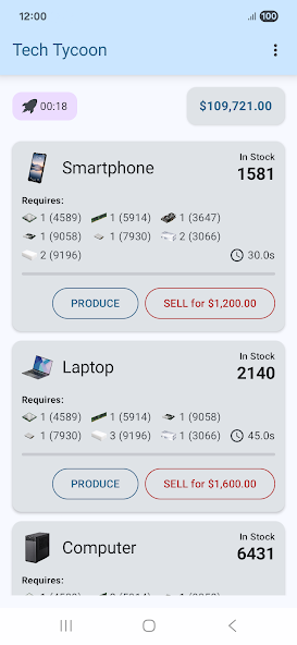 Tech Empire screenshot