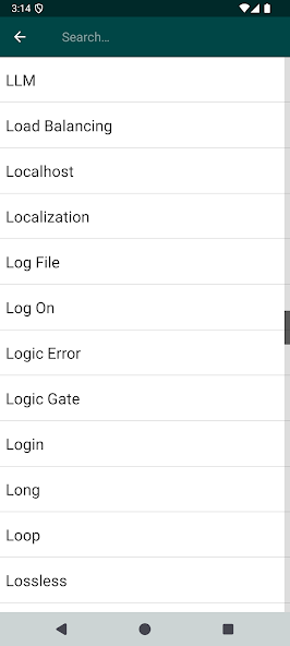 Tech Terms screenshot