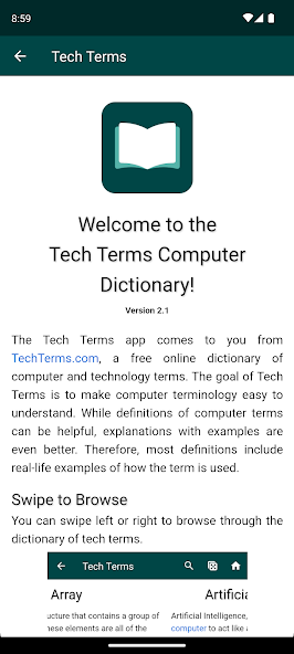 Tech Terms screenshot