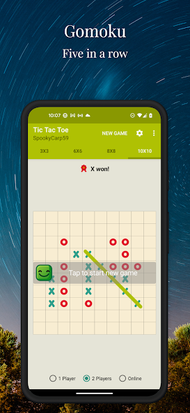Tic Tac Toe & Gomoku Classic screenshot
