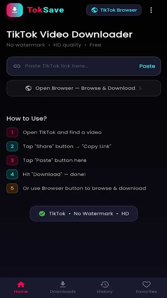TokSave – TT Video Downloader screenshot
