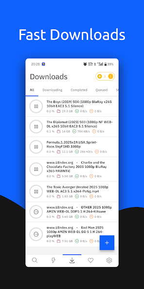 TorFin - Torrent Search App screenshot