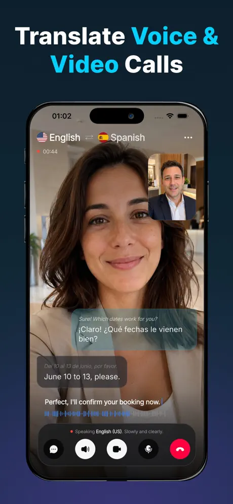TrueSay: AI Call Translator screenshot
