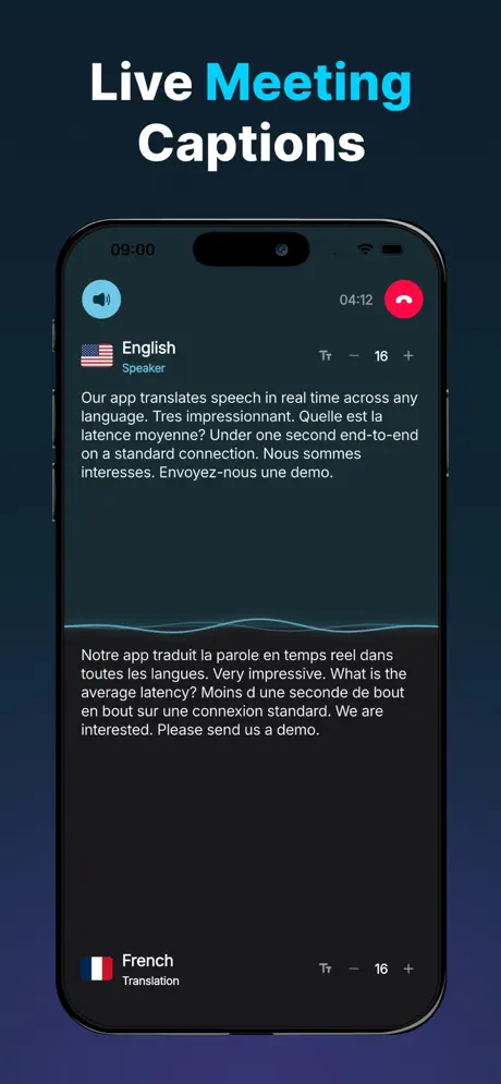 TrueSay: AI Call Translator screenshot