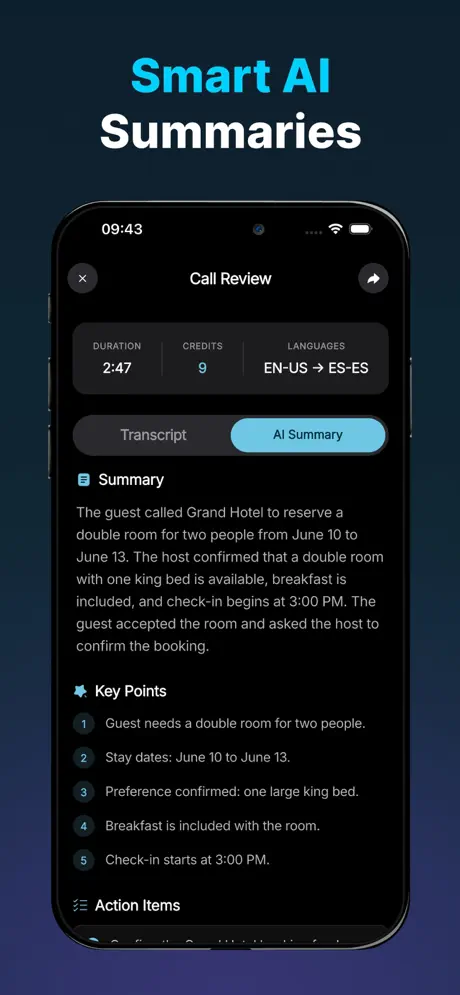 TrueSay: AI Call Translator screenshot