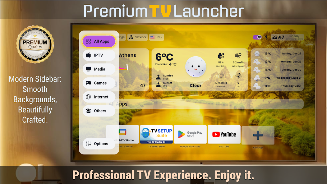 TV Launcher Premium Smart UI screenshot