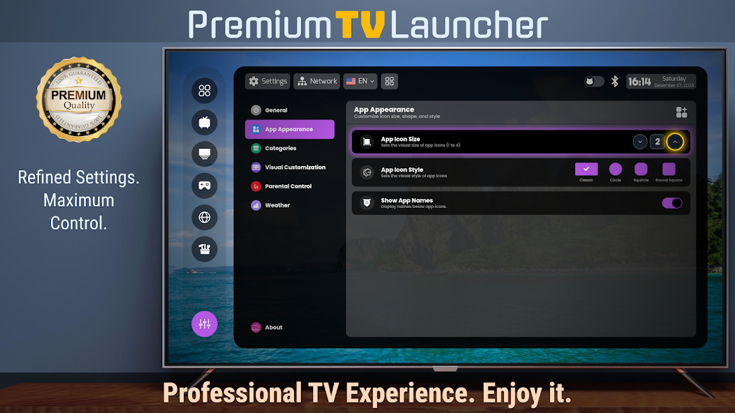 TV Launcher Premium Smart UI screenshot