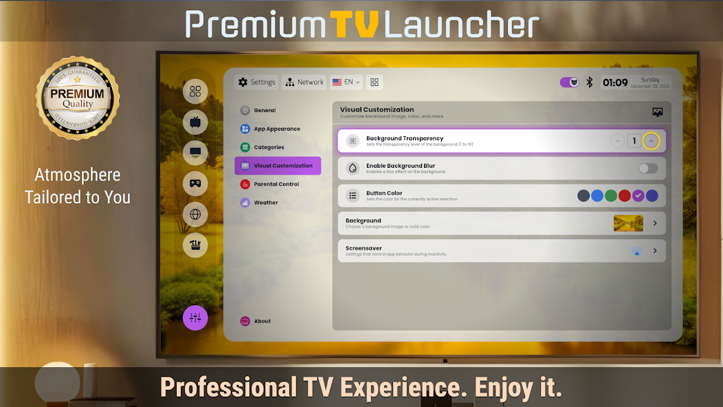 TV Launcher Premium Smart UI screenshot