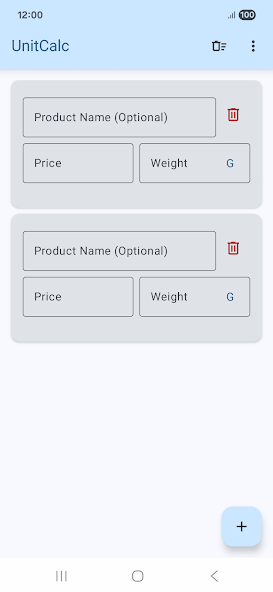 UnitCalc screenshot