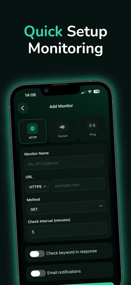 Uptime Radar screenshot