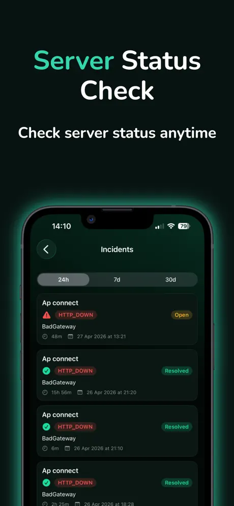 Uptime Radar screenshot