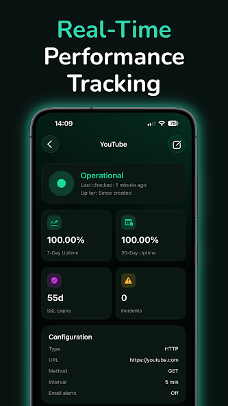 Uptime Radar screenshot