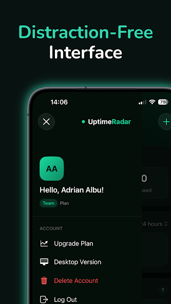 Uptime Radar screenshot