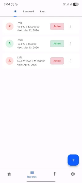 Vatti EMI Calculator & Tracker screenshot