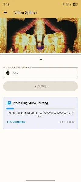 Video Splitter screenshot
