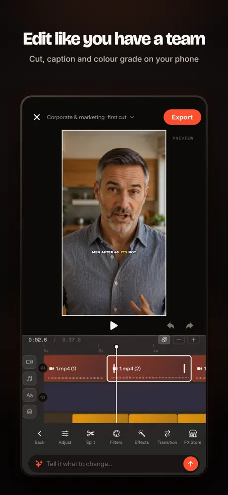 Vidmoat: AI Video Editor screenshot