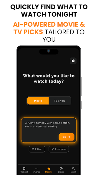 Watch Next: AI Streaming Guide screenshot