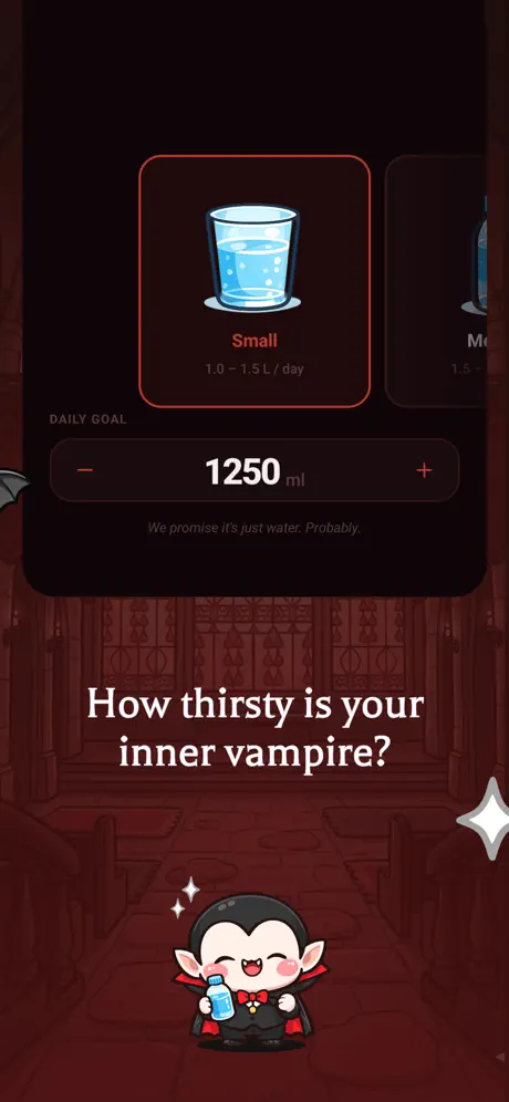 WaterVamp: Hydration Tracker screenshot