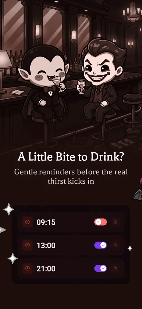 WaterVamp: Hydration Tracker screenshot