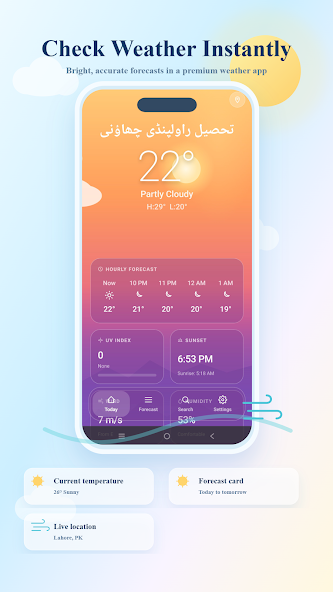 Weather Alert Forecast Pro screenshot