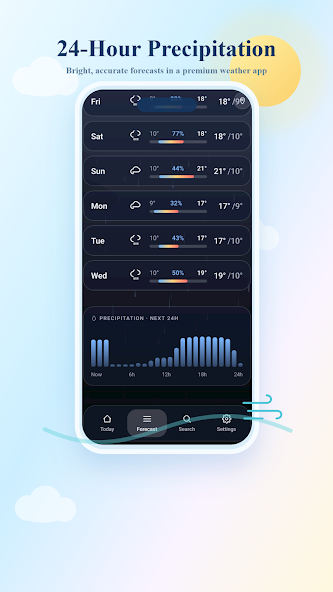 Weather Alert Forecast Pro screenshot