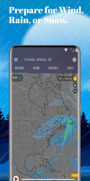 Weather Radar: Live Storm Map screenshot