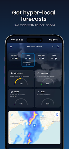 WeatherX: AI Weather Radar screenshot