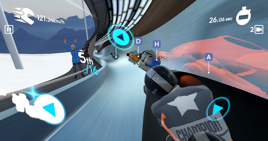 WINTER SPORTS : BOBSLEIGH screenshot